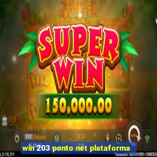 win 203 ponto net plataforma